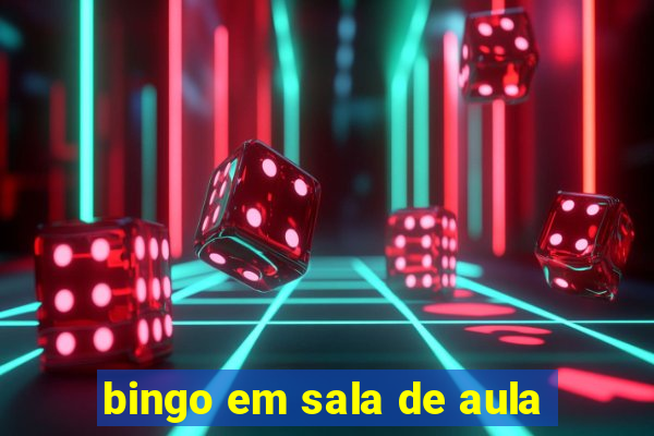 bingo em sala de aula